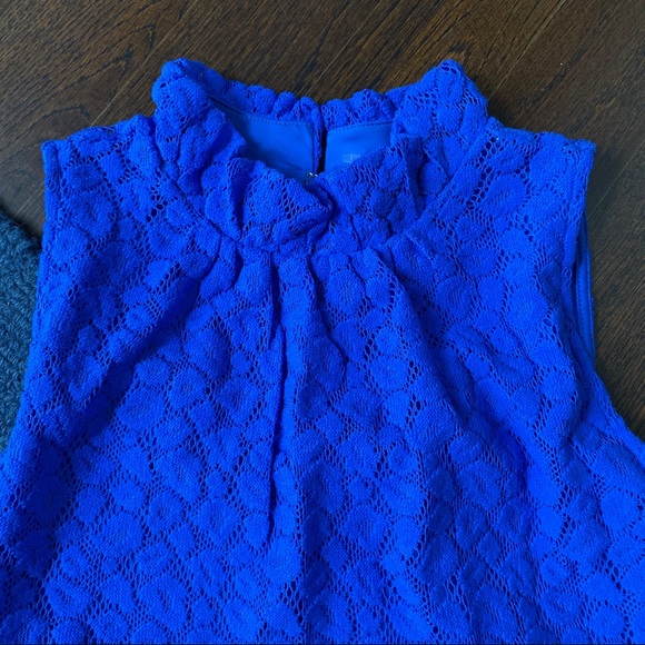 💙 LILLY PULITZER ROYAL BLUE LOOSE FIT CORNELIA DRESS! - Picture 5 of 12